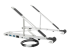 AWU100005GL - Targus Portable Stand with Integrated Dock - Left-angle