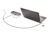 K65099M - Kensington MicroSaver 2.0 Keyed Twin Laptop Lock - Right-angle