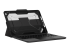 124001B14031 - UAG Rugged Bluetooth Keyboard w/ Trackpad for iPad 10.2 UK English - Left-angle
