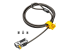K68105EU - Kensington ClickSafe Universal Combination Laptop Lock - Left-angle